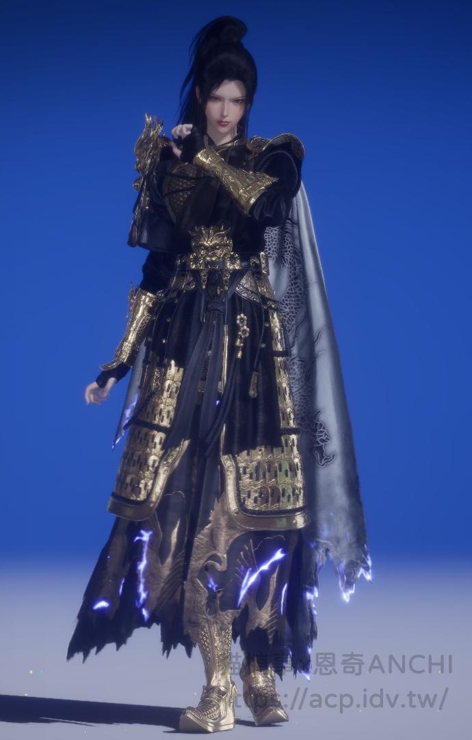 白龍女裝正面