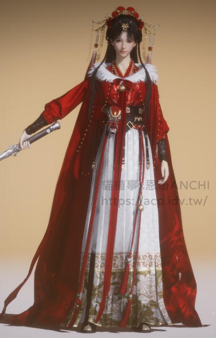蜀戲春女裝正面
