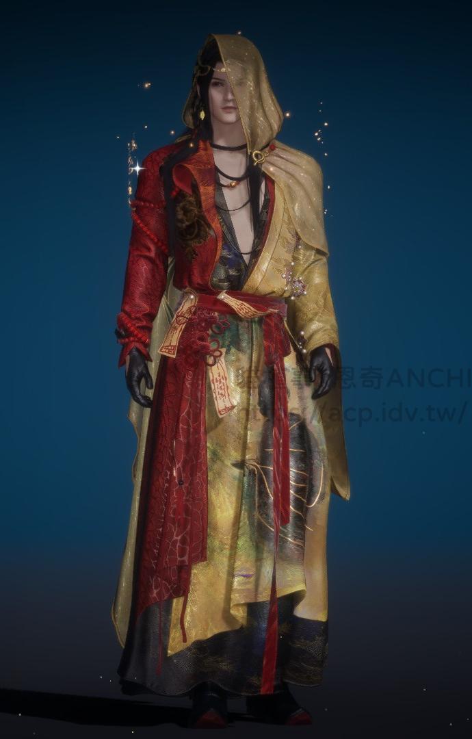 西涼鬼嘯男裝正面