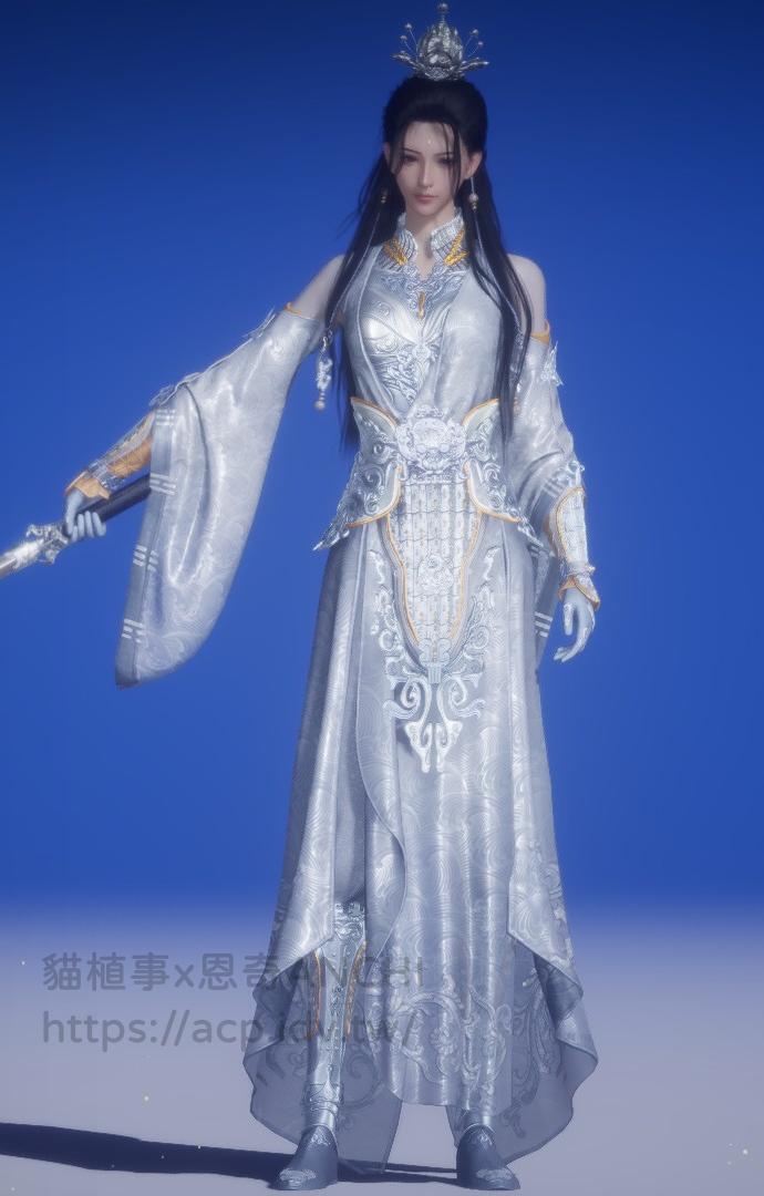 穿雲遊雪女裝正面