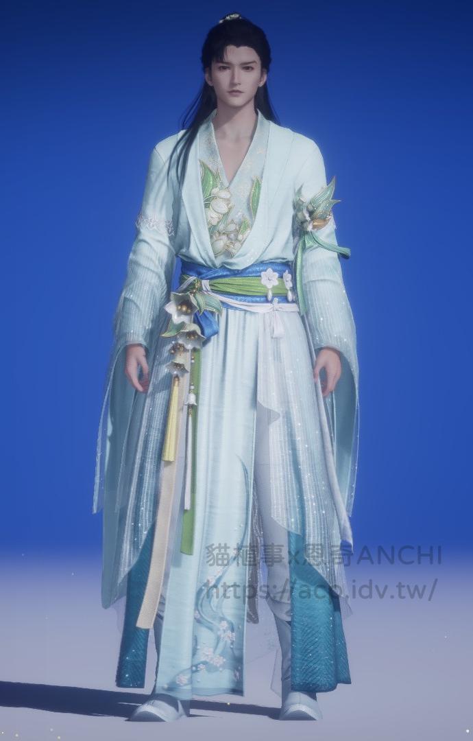 梨花淚男裝正面