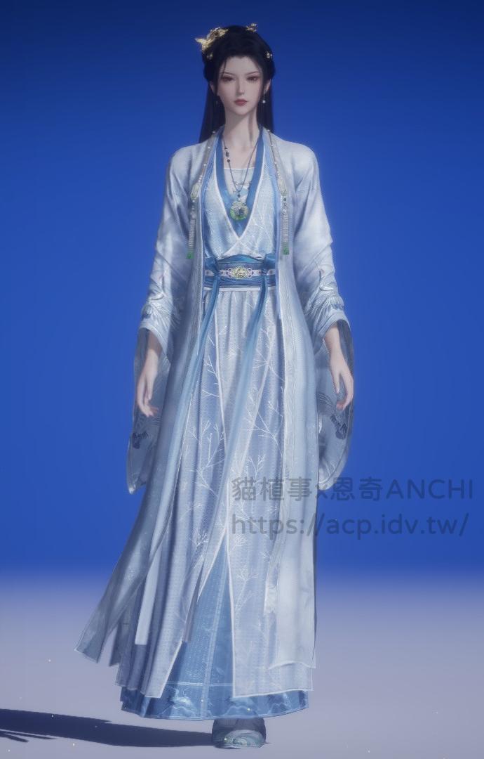 清音曉女裝正面