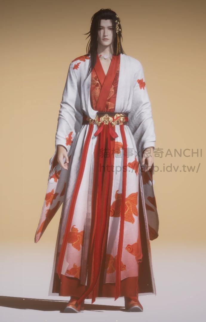 金池鯉男裝正面