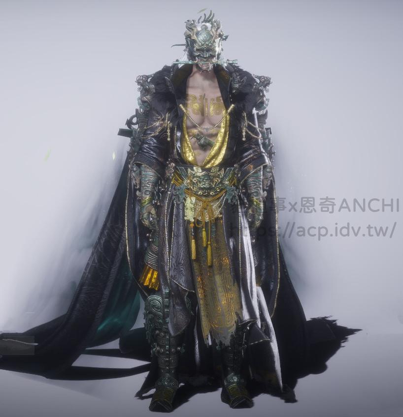 青丘千歲男裝正面