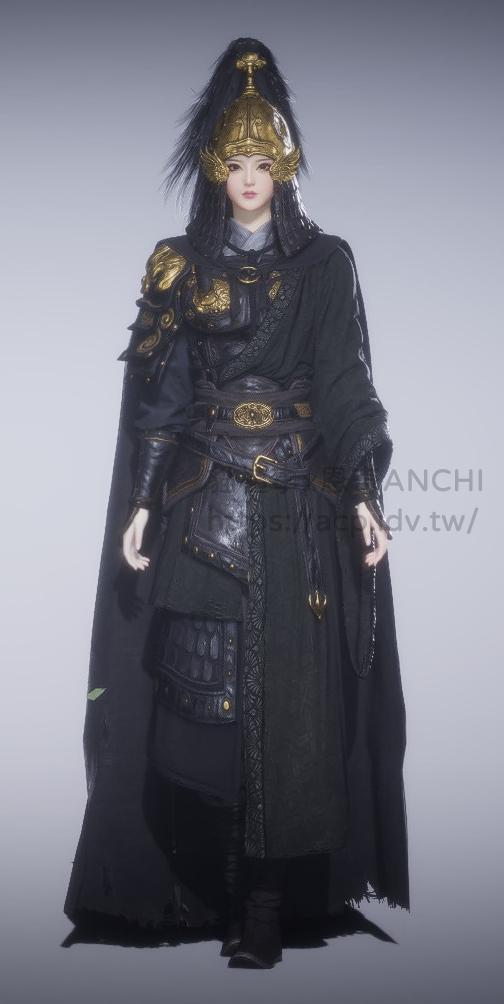 金吾衛女裝正面