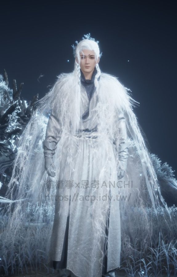 雪滿川男裝正面