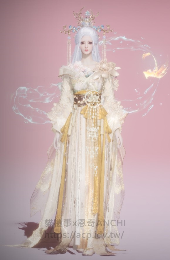 天上白玉京女裝正面