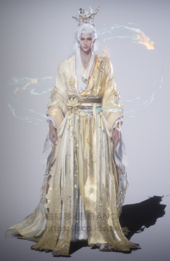 天上白玉京男裝正面