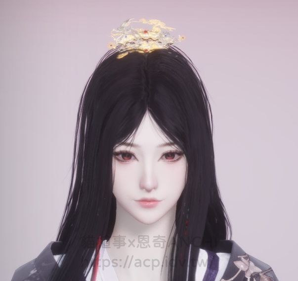綰青絲正面