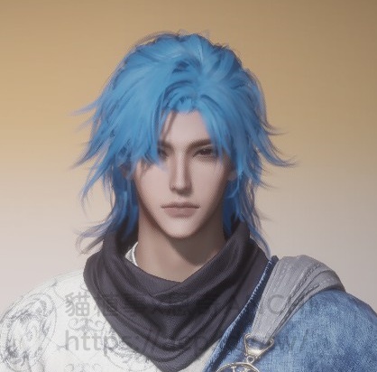 天志明鬼・髮型男裝正面