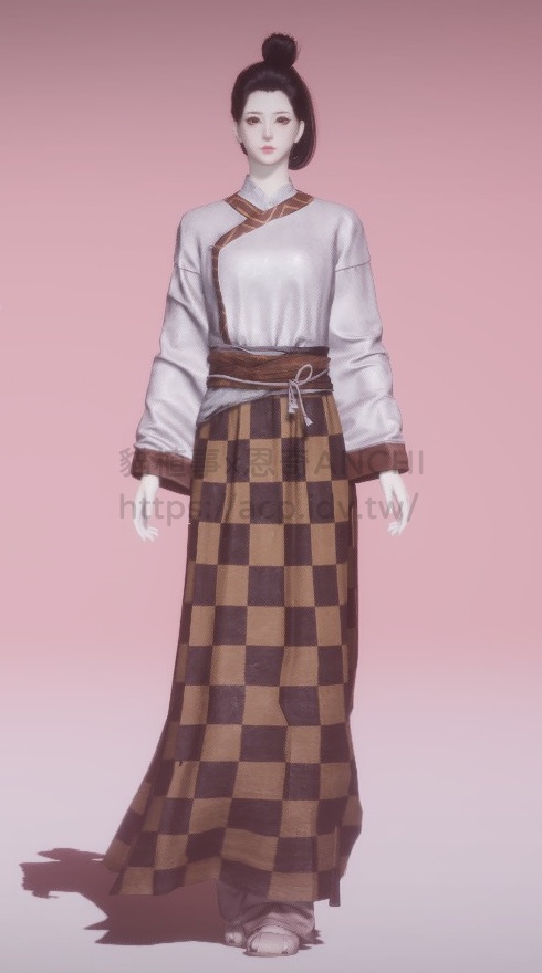 山中人女裝正面
