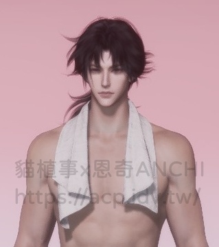 馳走西風髮型男裝正面