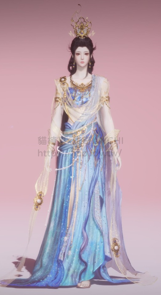 如是願女角套裝正面
