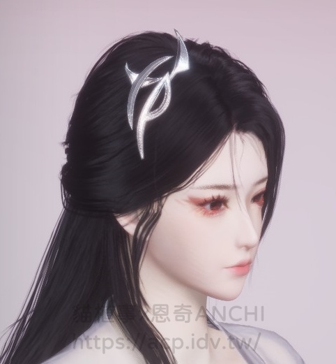 流沙問蠱女角髮飾