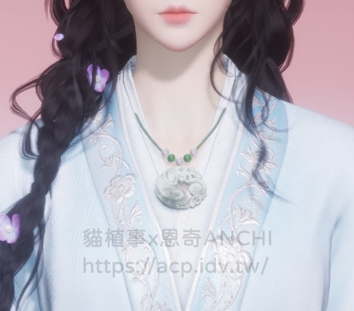 白波魚環配飾